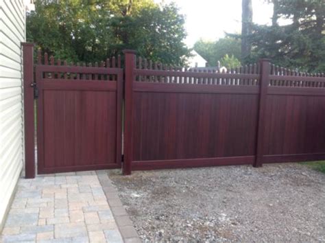 Vinyl Fence Portfolio Westchester Fence Company 914 337 8700