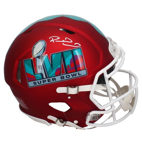 Patrick Mahomes II Signed Super Bowl LVII Logo Full-Size Authentic On ...