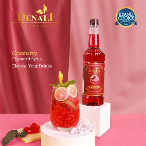 Jual Denali Syrup Cranberry Cranberry Denali Sirup Shopee Indonesia