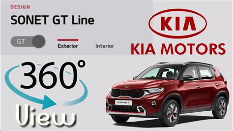 Kia Sonet 360 View Wild By Design 10 Turbo Gdi Engine Option