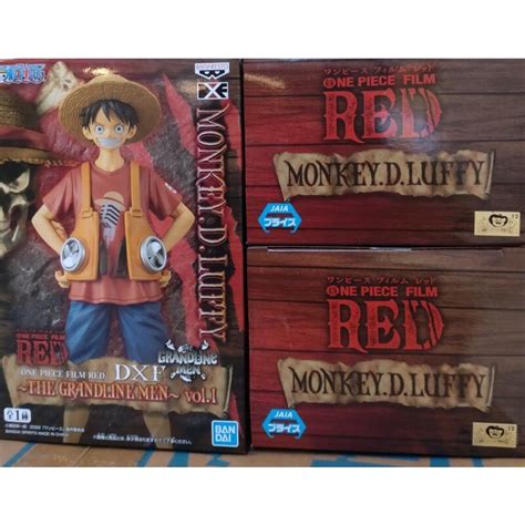 【靜宜玩具】特價 金證 海賊王 航海王 劇場版 Red Dxf The Grandline Men Vol1 魯夫 蝦皮購物