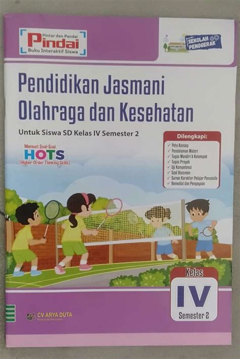 Jual LKS Kurikulum Merdeka PJOK Untuk Kelas IV Semester 2 SD Di