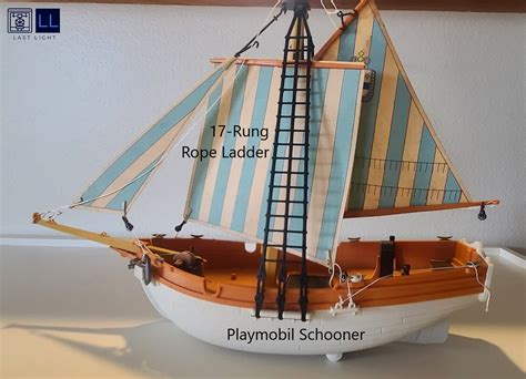 Archivo Stl Playmobil Escalera De Cuerda De Barco Aparejo De MÁstil・diseño Imprimible En 3d