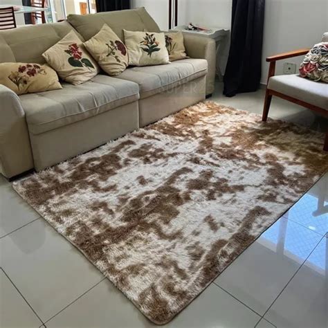 Tapete 150x200 Mega Promoção Sala Peludo Felpudo Luxo Parcelamento