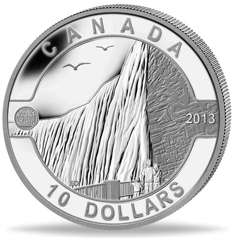 Kanada 10 Kanadische Dollar 2013 Niagarafälle Silber Münzen