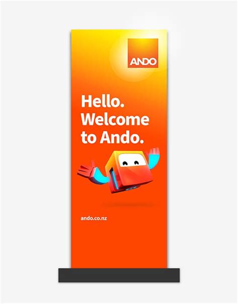 Pull Up Banner Specialty Team Ando