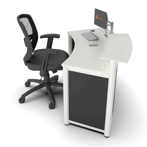 ADA Compliant Reception Desks - TinyArc Small Reception Desk