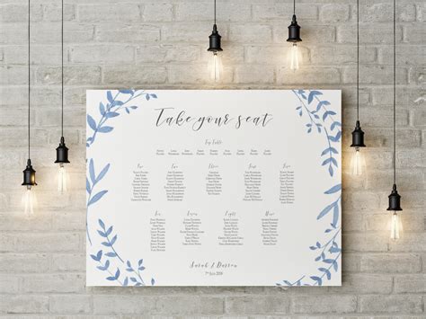 Wedding Table Plan