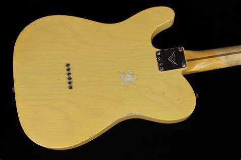 Fender Custom Telecaster Relic Aged Nocaster Blonde Sn R