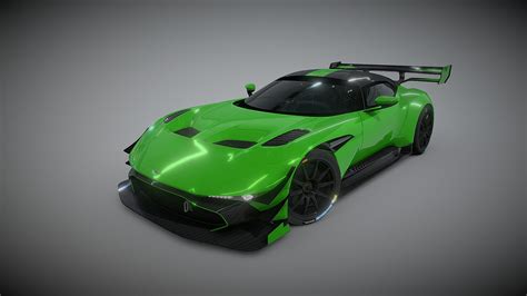 Aston Martin Vulcan - 2018 Edition - 3D model by OGL (@GaryLim ...