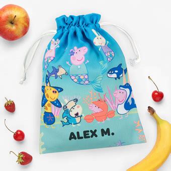 Bolsas Para Merienda De La Peppa Pig Stikets