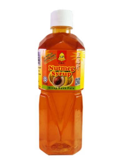 Ready Stock现货CHEONG KIM CHUAN ORIGINAL NUTMEG SYRUP 钟金泉原味豆蔻汁500ML