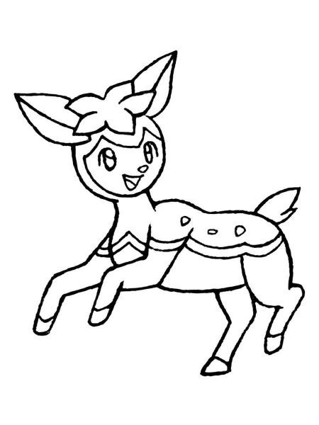 Deerling Pokemon Go Coloring Pages Xcolorings | The Best Porn Website