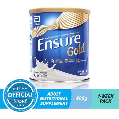 Ensure Gold Vanilla 400g Medicine Health Aids Walter Mart