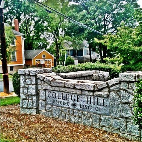 College Hill Historic District | Outdoor structures, College, Historical