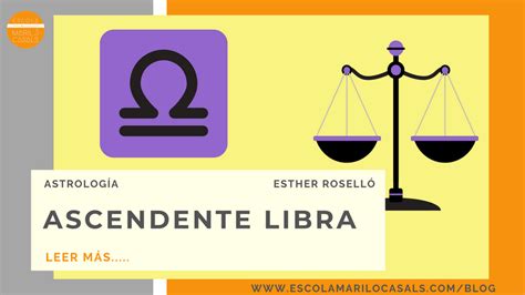 ASCENDENTE LIBRA Escola Mariló Casals