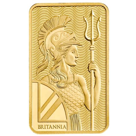 Sztabka 5 g Złota The Royal Mint Britannia Smocza Mennica