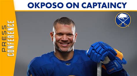 Kyle Okposo On Being Named Captain Of Buffalo Sabres YouTube