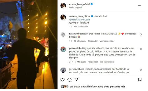 Susana Baca Publica Potente Mensaje Despu S De Dedicarle Tema De