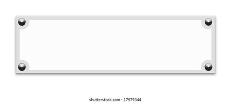 Metallic Border Frame On White Background Stock Illustration 17579344