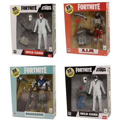 Mcfarlane Toys Action Figures Fortnite Battle Royale S5 Set Of 4