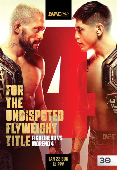 UFC 283 Les Posters Et Les Affiches UFC Fans