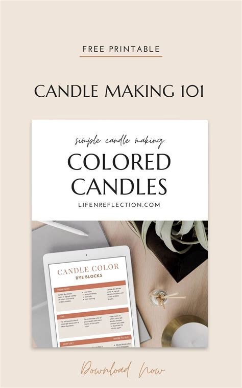 10 Creative DIY Colored Candles