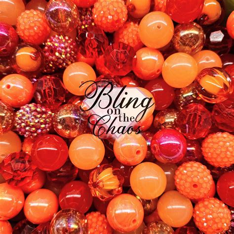 Coral Reef Bubblegum 20mm – Bling on the Chaos