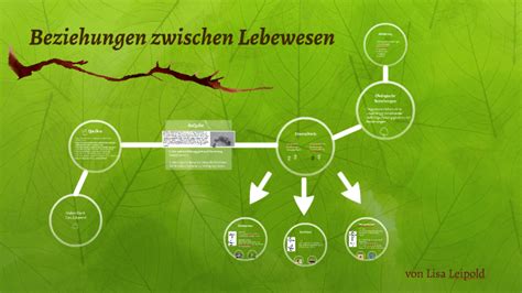 Beziehung Zwischen Lebewesen By Lisa Leipold On Prezi