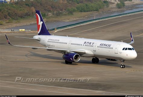 B MCE Air Macau Airbus A321 231 WL Photo By BCG554 ID 1577000