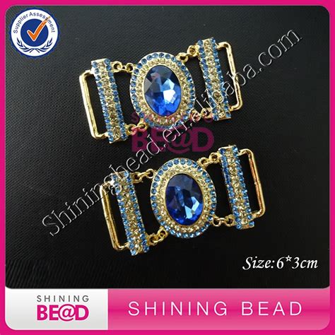 Lote De 30 Unidades De Conectores De Bikini De Diamantes De Imitaci N 6x3cm Forma Redonda