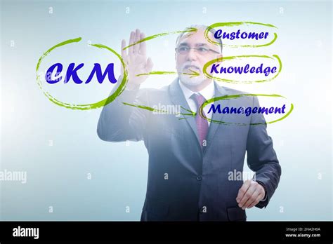 Customer Knowledge Management Ckm Marketing Concept Stock Photo Alamy