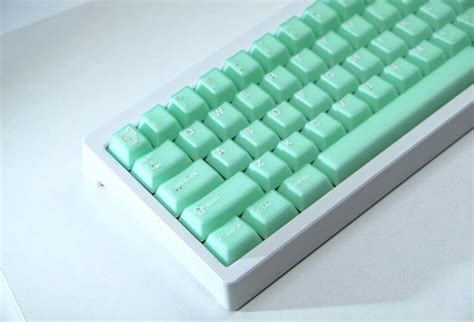 Jade Keycap Set Minimalist Keycap Set For Mechanical Keyboard Cherry