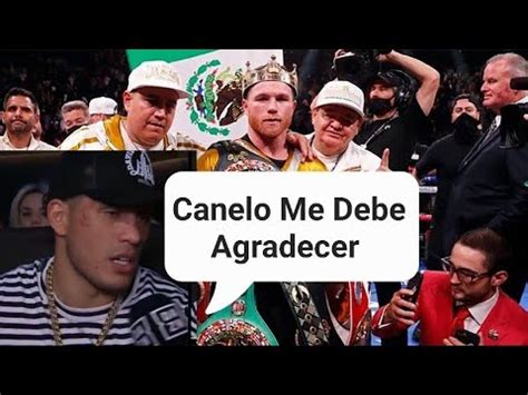 Benavidez Dice Si Canelo Entra Al Ring En Mi Pelea Le Doy Una Bofetada