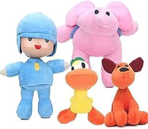 Pocoyo Plush Toys Pocoyo Elly Pato Nina Sleepy Bird Loula Stuffed Soft