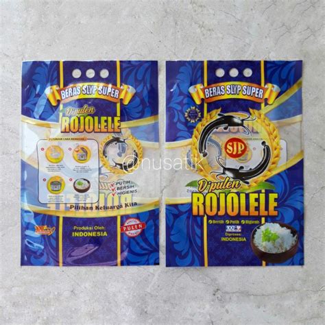 Jual Plastik Laminasi Beras Rojolele Kg Shopee Indonesia