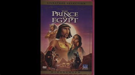 Opening To The Prince Of Egypt 1999 Dvd Hd Youtube