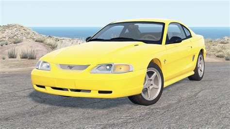 Ford Mustang GT Coupe 1993 For BeamNG Drive