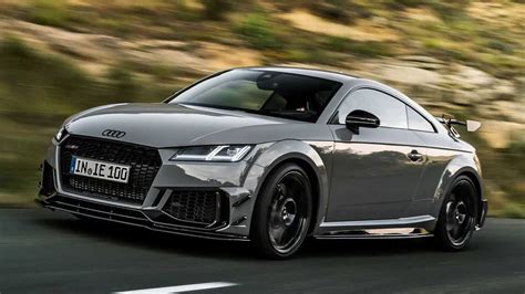 Audi Tt Rs Iconic Edition Celebra Os Anos Do Esportivo Ser O Ltimo