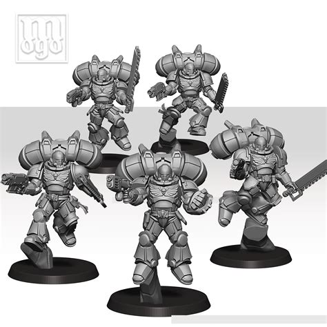 Fichier Stl Mj 1 Armor Assault Intercessor Jump Pack Primaris Space Marine Proxy Leviathan 🛰