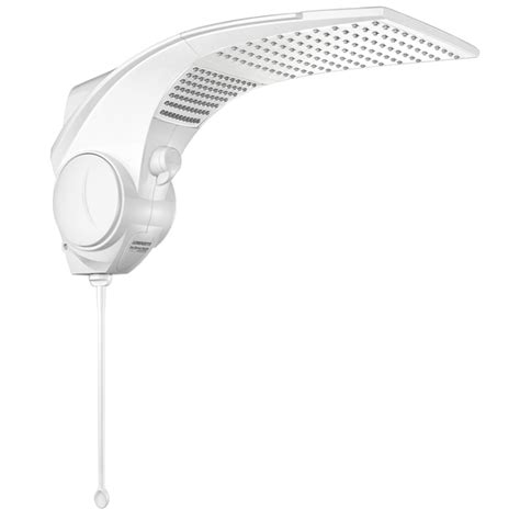 Chuveiro Lorenzetti Com Pressurizador 110v - Chuveiro com Pressurizador Eletrônico 127V (110V) 5500W Branco Duo ...