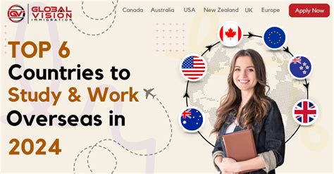 Top Countries To Study And Work Overseas In Contact Us