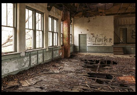 Abandoned School — La Route Non Prise - The Photography of Bob Debski