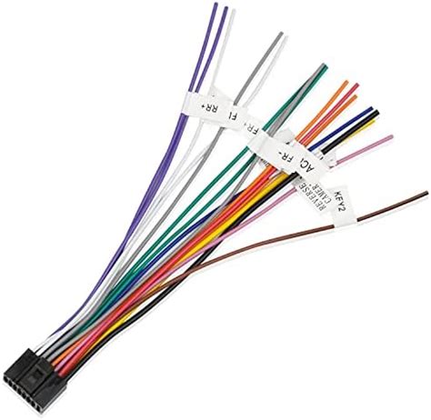 Amazon DKMUS Universal ISO Car Radio Wire Cable Wiring Harness