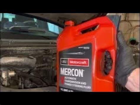 How To Check And Add Power Steering Fluid Ford F Youtube