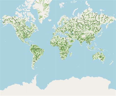 World River Drainage Network Map | Soar