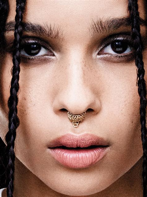 Jordanlanai Smile Zoe Kravitz In C California Style Magazine October