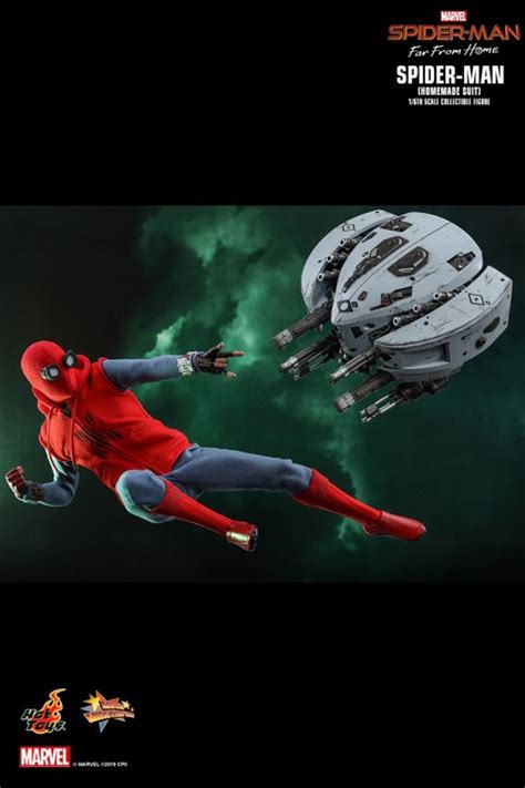 Колекційна фігура Spider man Homemade Suit DX Hot Toys арт
