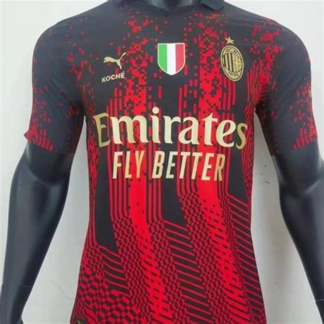 Jual BARANG TERBARU JERSEY BOLA AC MILANN 4TH X KOCHE 2022 2023 PI