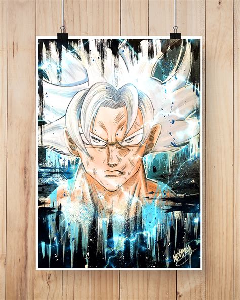 GOKU FAN ART POSTER